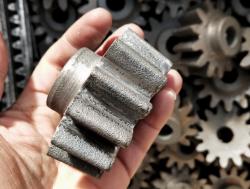 iron metal custome pinion with mould for mixer concrete