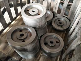 Casted Gear Ring,cast iron pully for cement Mixer