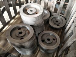 Casted Gear Ring,cast iron pully for cement Mixer