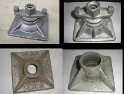 Cheap price forged anchor steel or ductile iron nut plate of scaffolding parts building fittings