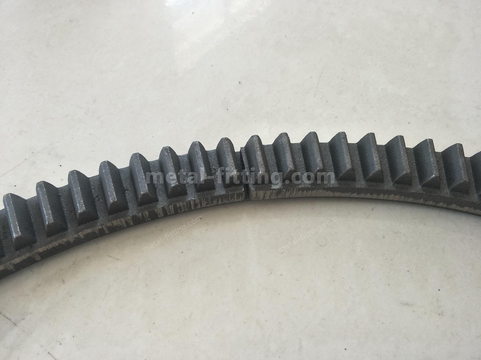 cement mixer cast iron ring gear,metal concrete mixer gear and pinion