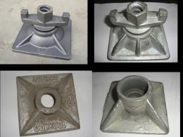 Cheap price forged anchor steel or ductile iron nut plate of scaffolding parts building fittings
