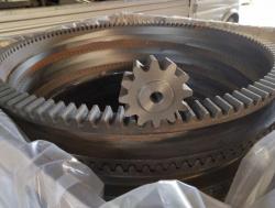 crown gear ring ,cast iron ring gear and pinion set